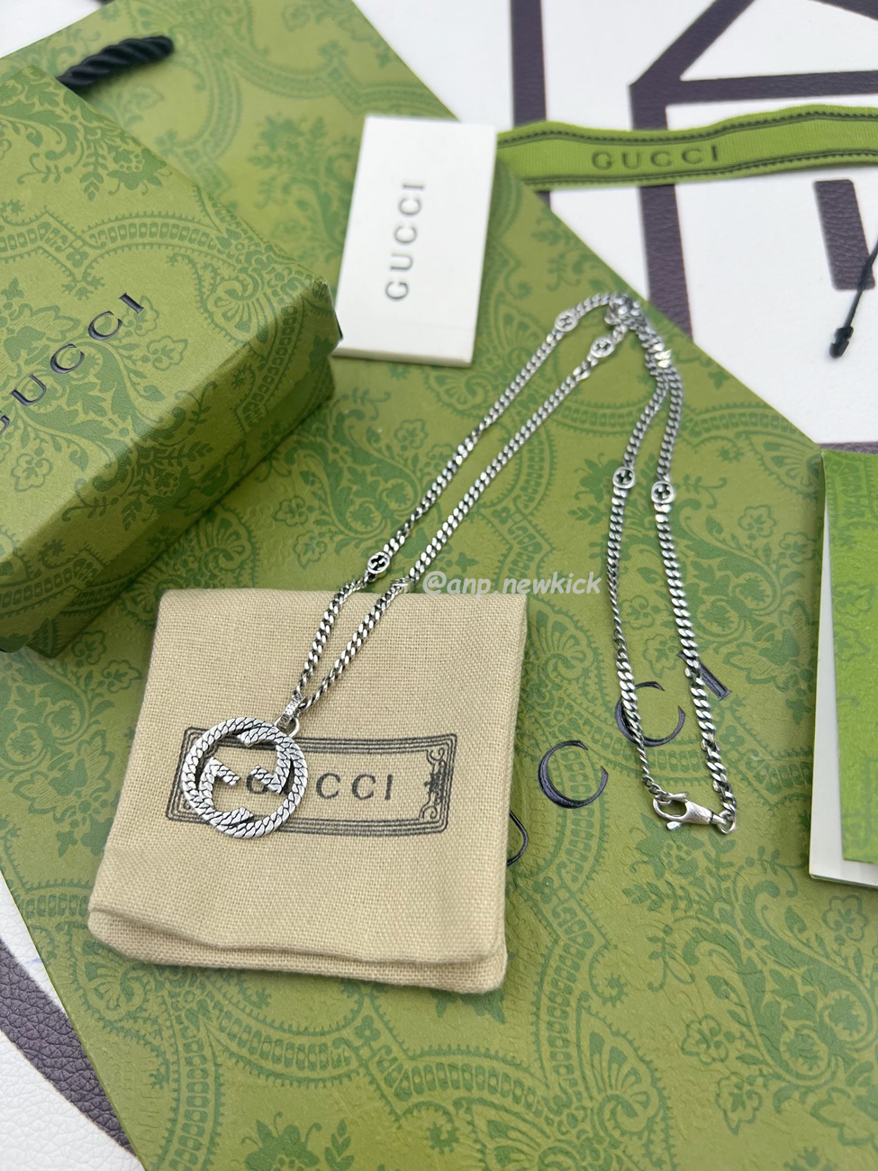 Gucci Interlocking G Necklace (6) - www.newkick.vip